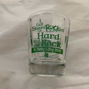 Hard Rock Cafe San Francisco St. Patty’s Day 2001 Shot Glass